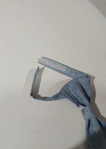 Mavi Minimalist kedi köpek Kravat - Görsel 4