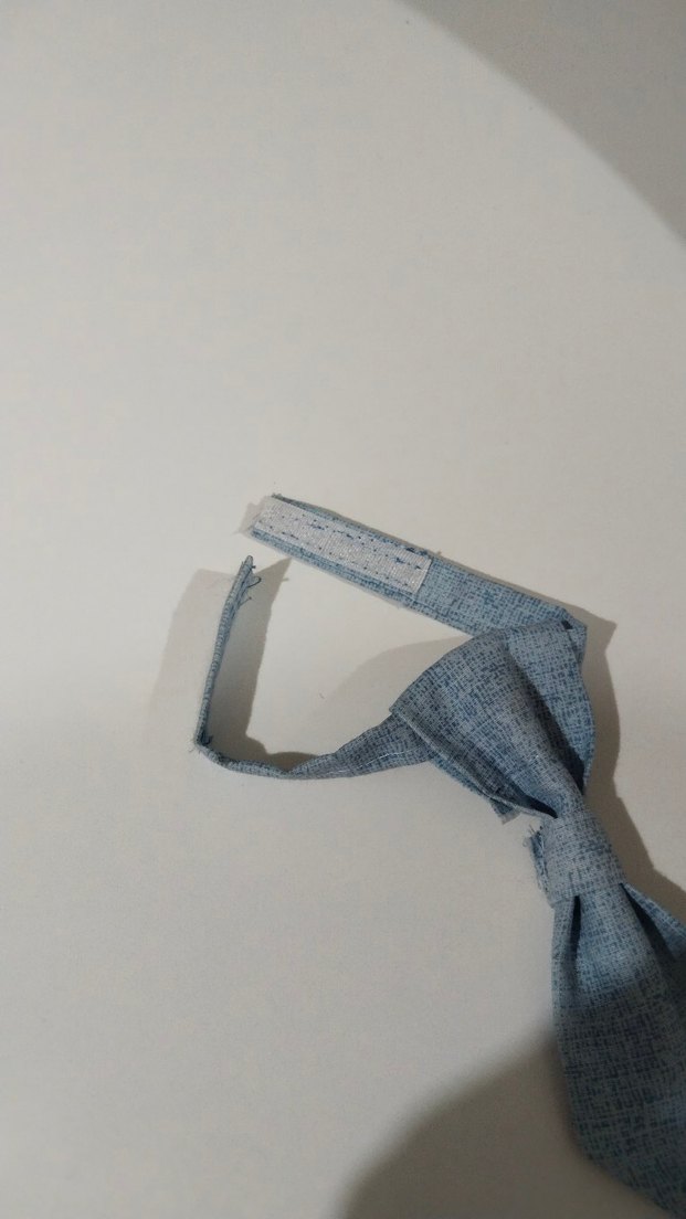 Mavi Minimalist kedi köpek Kravat - Görsel 4