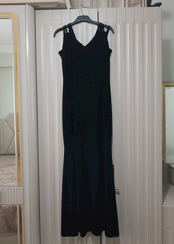 Parıltılı balık abiye - Görsel 2