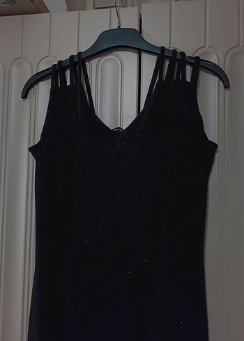 Parıltılı balık abiye - Görsel 7