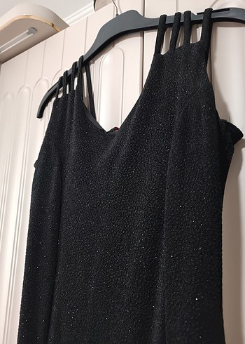 Parıltılı balık abiye - Görsel 5