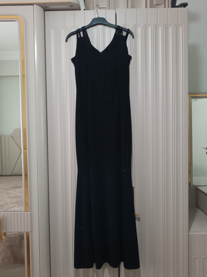 Parıltılı balık abiye - Görsel 2