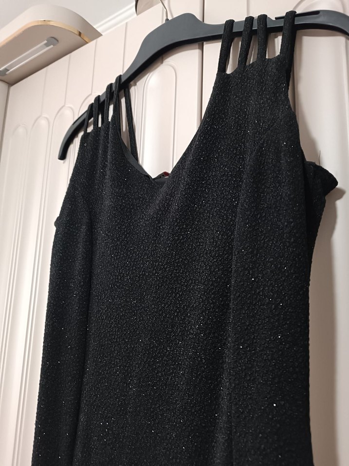 Parıltılı balık abiye - Görsel 5