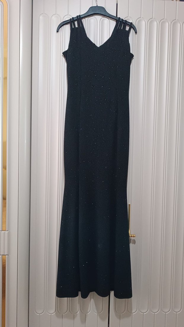 Parıltılı balık abiye - Görsel 3