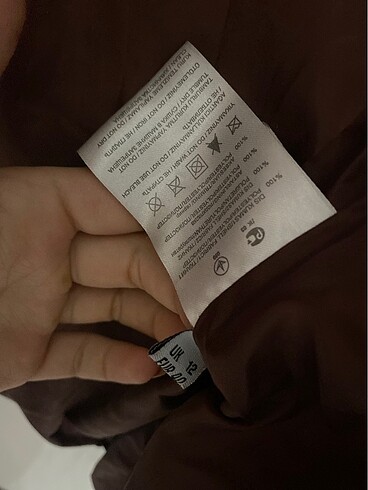 Bordo şişme mont - Görsel 4