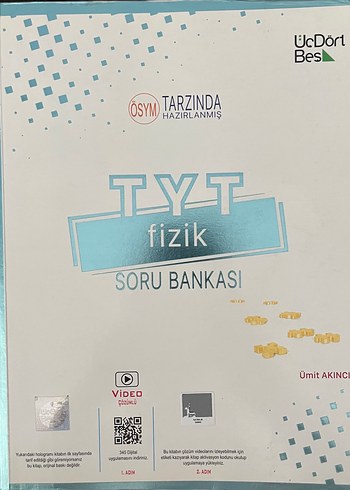 TYT Fizik Soru Bankası - ÜçDörtBes