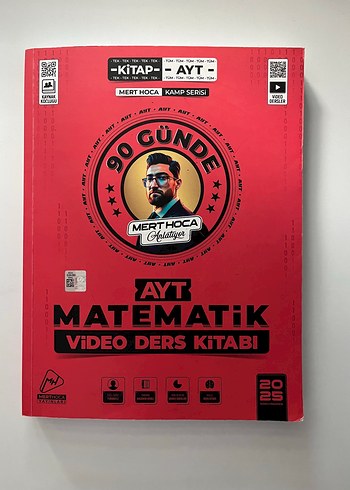 Mert Hoca 90 Günde AYT Matematik Video Ders Kitabı