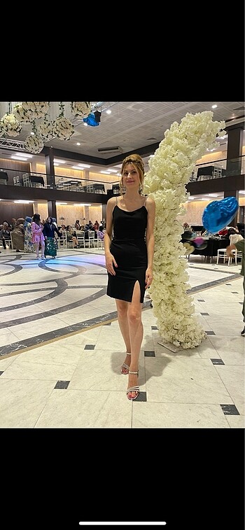 Diğer Siyah mini elbise