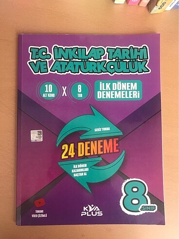 Kva plus inkılap deneme 8. Sınıf 1. Dönem