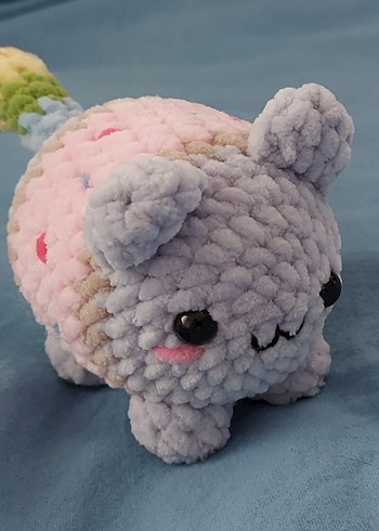 Nyan Cat Peluş Amigurumi Kedi Oyuncak