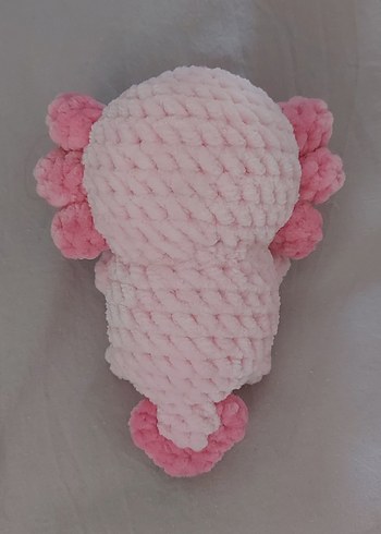Diğer Pembe Peluş Oyuncak Amigurumi Axolotl