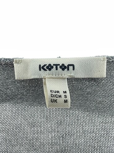 m Beden gri Renk Koton Hırka %70 İndirimli.