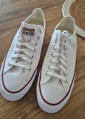 Converse All Star Beyaz Sneaker 45 Numara