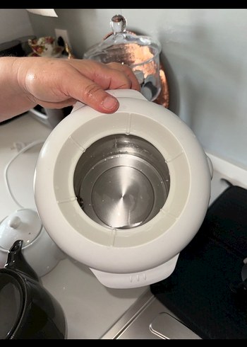 Arçelik K3285P Porselen Demlikli Semaver Beyaz - Görsel 2