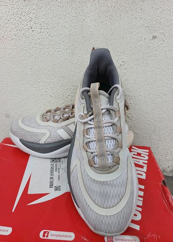 Beyaz Gri Bağcıklı Kadın Spor Ayakkabı Adidas orjinal üründür - Görsel 2