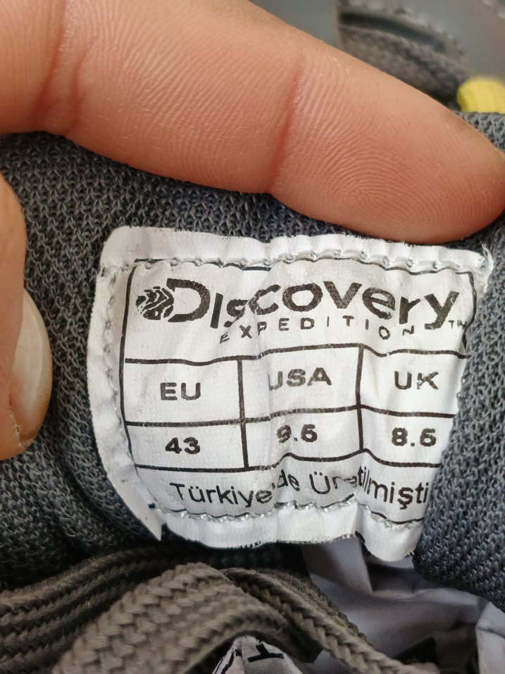 Discovery Gri Erkek Spor Ayakkabı orjinal üründür - Görsel 3