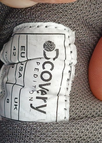 Gri Yılan Desenli Erkek Spor Ayakkabı orjinal üründür - Görsel 3