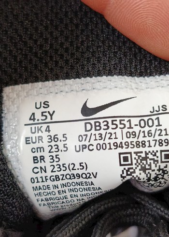 Gri Kadın Spor Ayakkabı Cırt Cırtlı Blok Topuklu orjinal üründür - Görsel 3