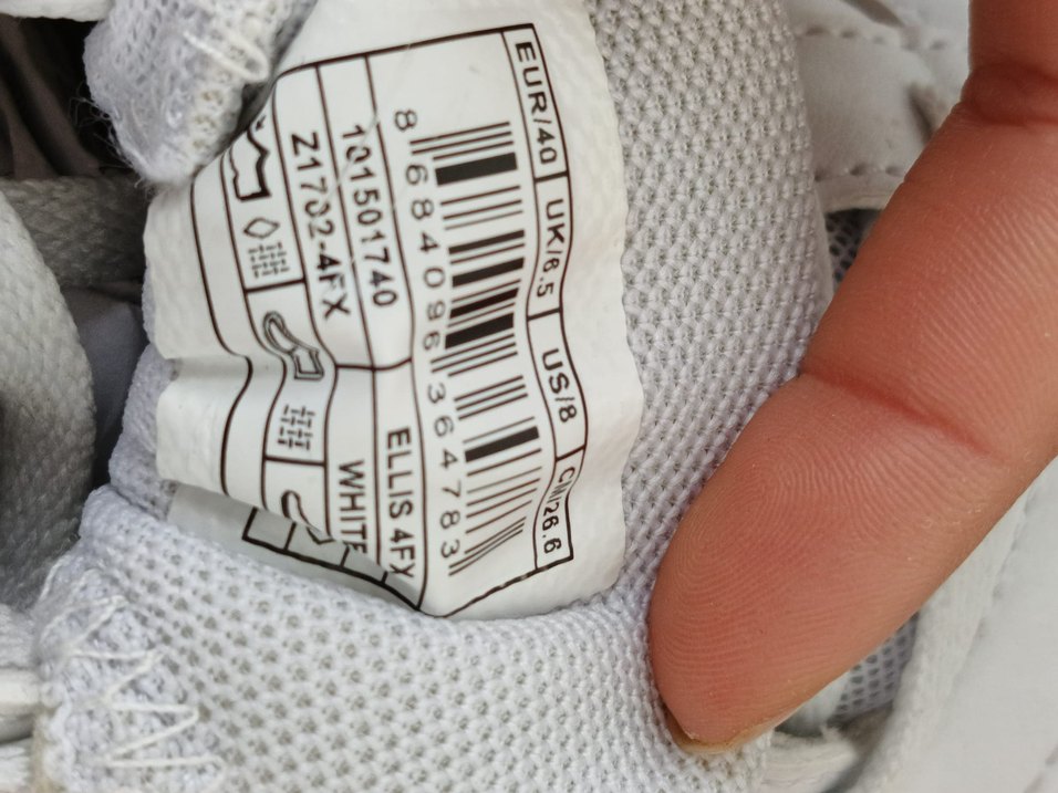 Beyaz Bağcıklı Kadın Spor Ayakkabı polo orjinal üründür - Görsel 3