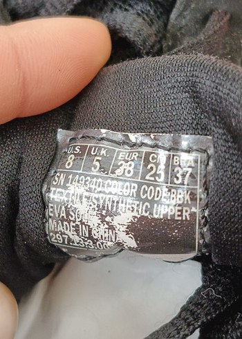 Siyah Kadın Spor Stiletto Sneakers orjinal üründür - Görsel 3