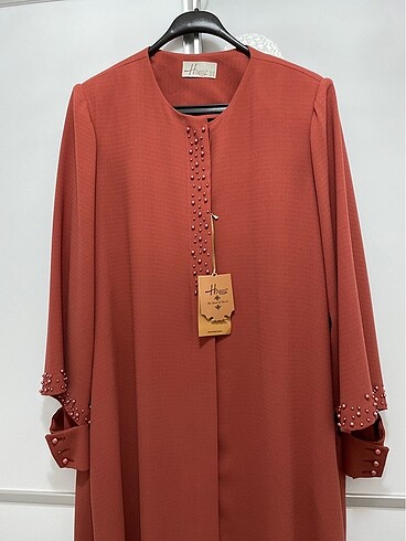 48 Beden turuncu Renk Abaya ( kiremit )