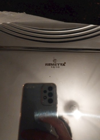 Parlak Paslanmaz Çelik Tepsi - Görsel 2