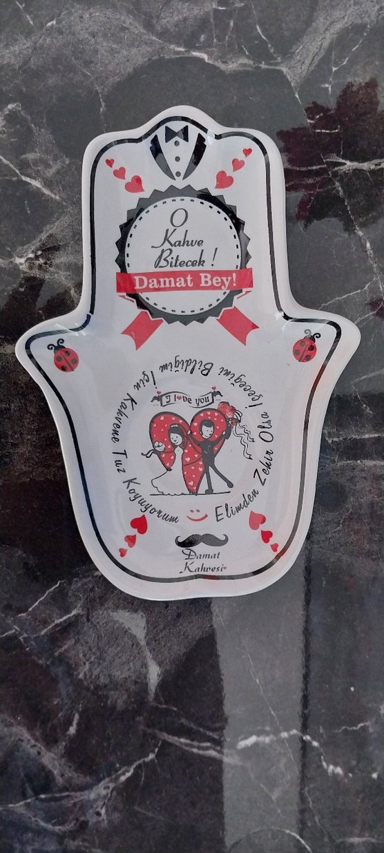 Damat Kahvesi Fincan ve Tabak Seti - Görsel 4