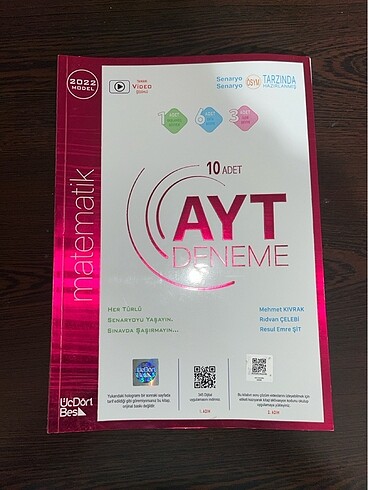 AYT MATEMATİK DENEME