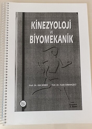 Kinezyoloji ve Biyomekanik Kitabı Fotokopisi 