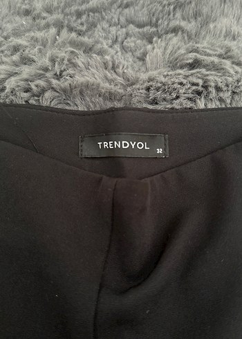32 Beden Siyah Regular Fit Rahat Kumaş Pantolon