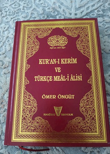 Kur'an-ı Kerim ve Türkçe Meali Alisi Ömer Öngüt