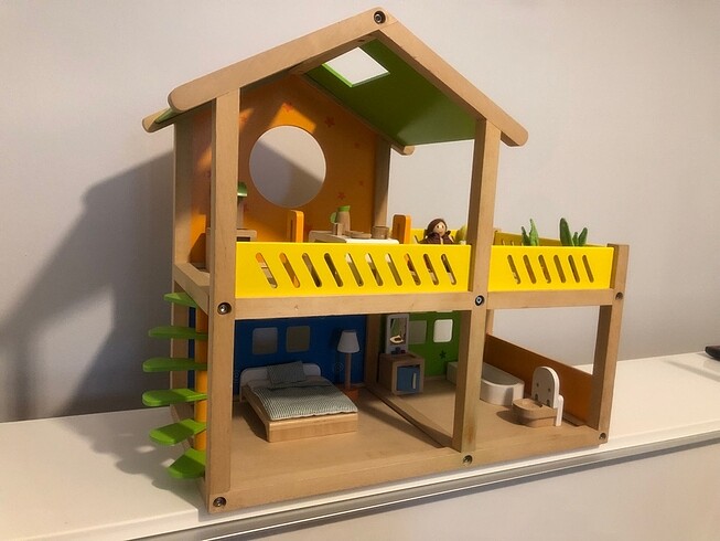  Beden Renk İmaginarium Hape marka ahşap oyuncak ev