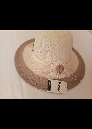 Plaj Hasır Kadın Şapka - Görsel 2