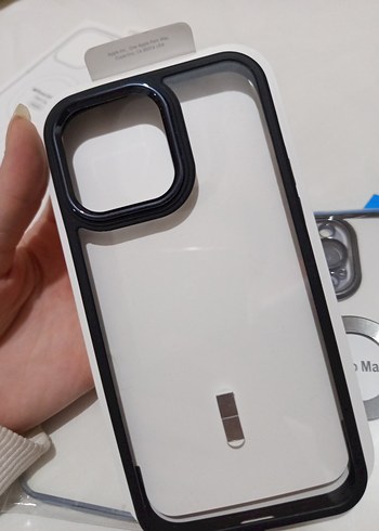 14 pro Max Kenarlı Telefon Kılıfı - Görsel 4