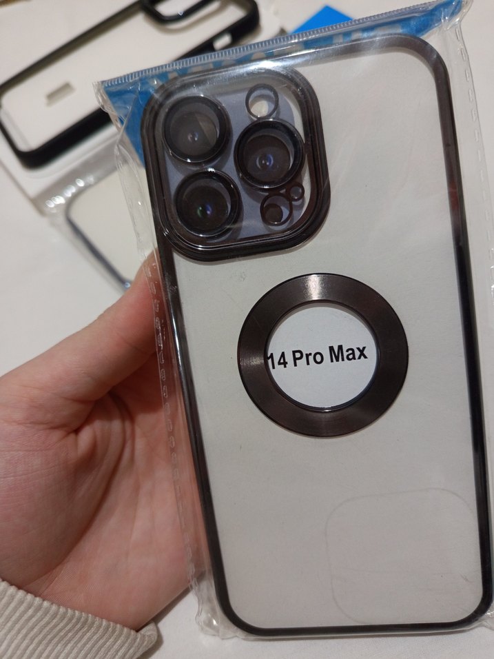 14 pro Max Kenarlı Telefon Kılıfı - Görsel 2