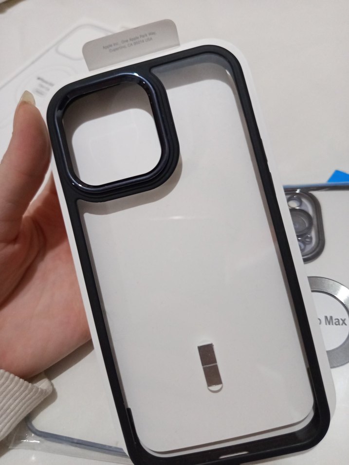 14 pro Max Kenarlı Telefon Kılıfı - Görsel 4