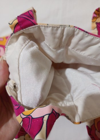 Renkli Baskılı Kadın Çanta - Görsel 2