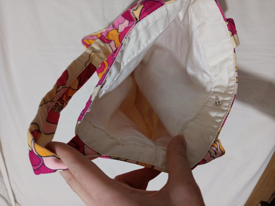 Renkli Baskılı Kadın Çanta - Görsel 3