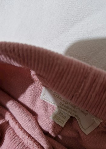 Pembe Pilili Kız Tayt Eşofman - Görsel 2