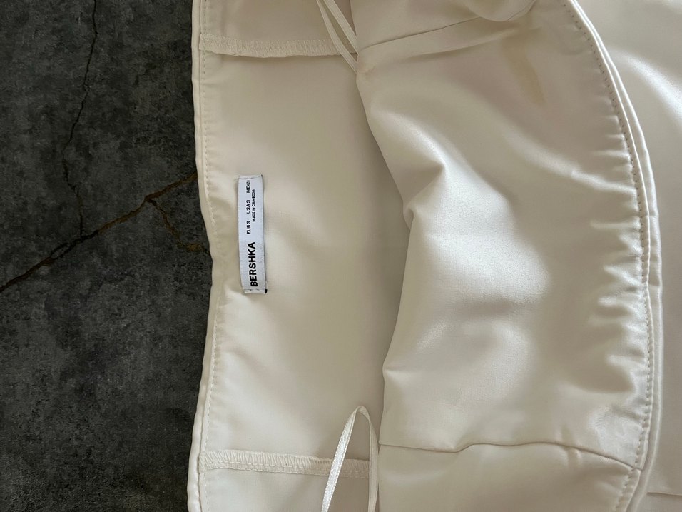 Beyaz BERSHKA Korse - Görsel 2