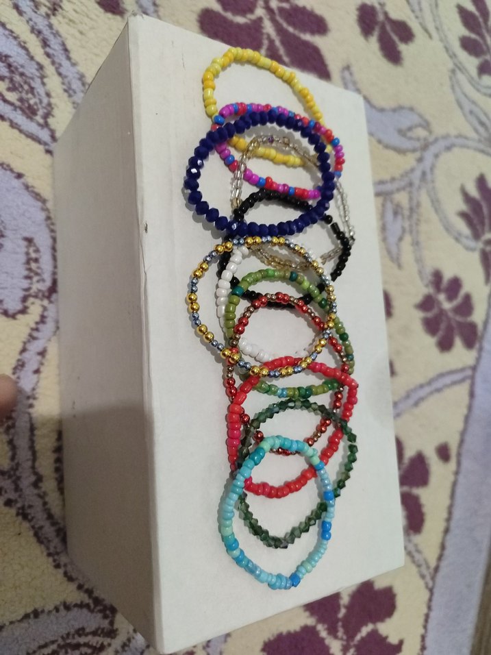 Renkli Boncuklu Bohem Kadın Bileklik - Görsel 3