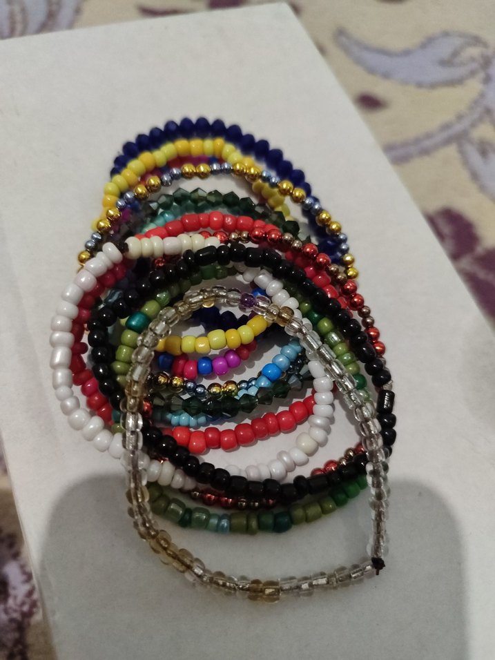 Renkli Boncuklu Bohem Kadın Bileklik - Görsel 2