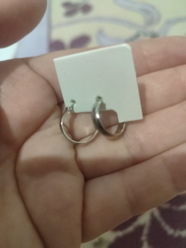 Minimalist Mini Gümüş Küpe - Görsel 2