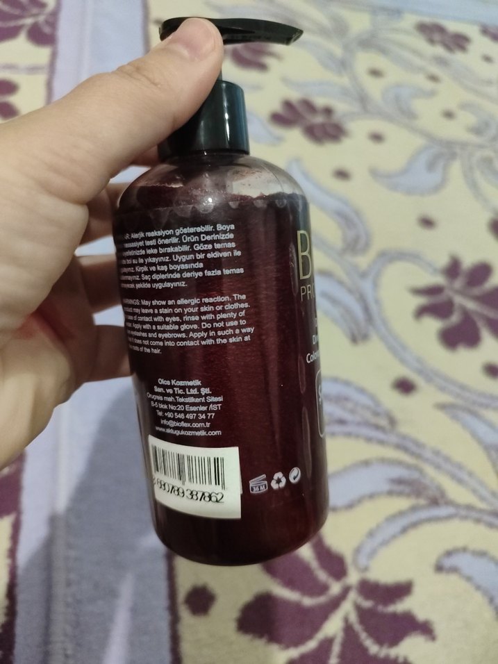 Bioflex Şarap Kızılı Direkt Krem Boya 250 ml - Görsel 2