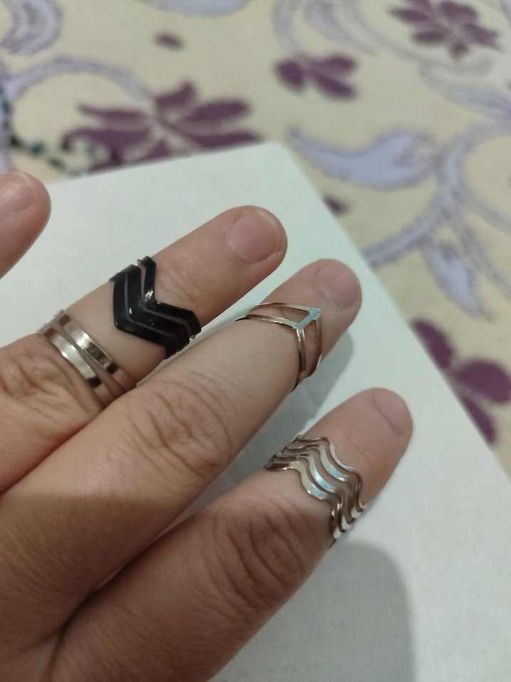 Minimalist Ayarlanabilir eklem yüzükleri - Görsel 2