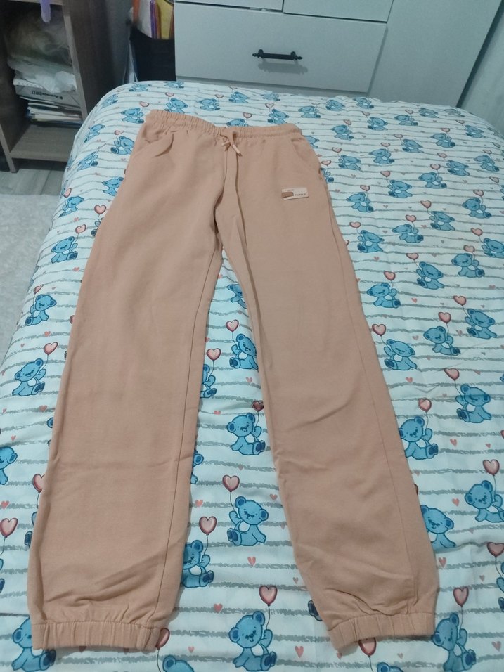 Bej Uzun Kollu kız çocuk takım - Görsel 2