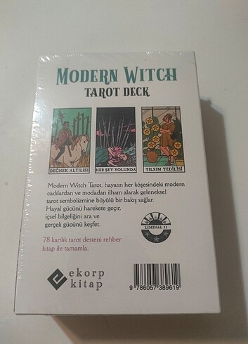  Beden Ekorp witch Tarot kartları