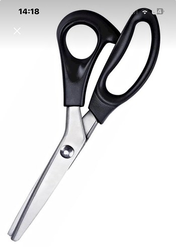 Zigzag tırtıklı makas - Görsel 2