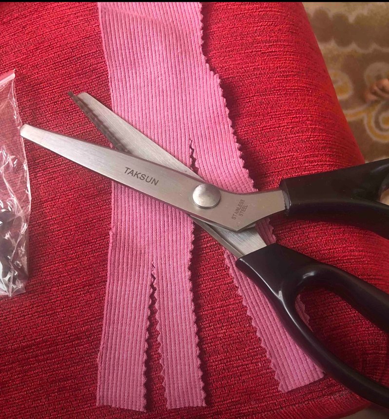 Zigzag tırtıklı makas - Görsel 3