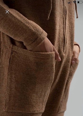 Kahverengi tulum - Görsel 4